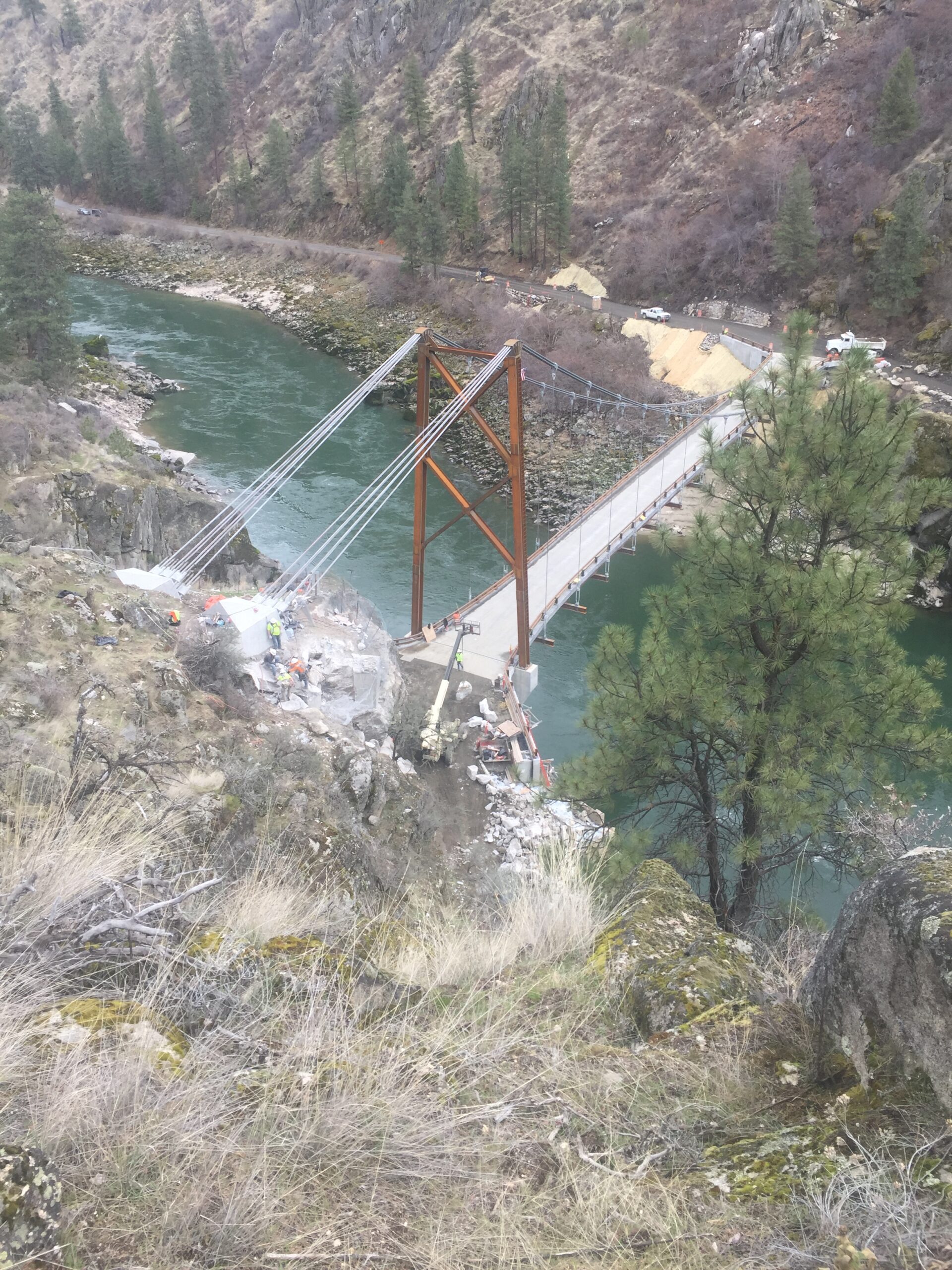 AISC Award Manning Crevice Bridge, Riggins, Idaho